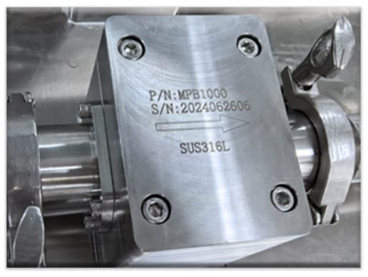 Double head spout pouch machine Gear pump